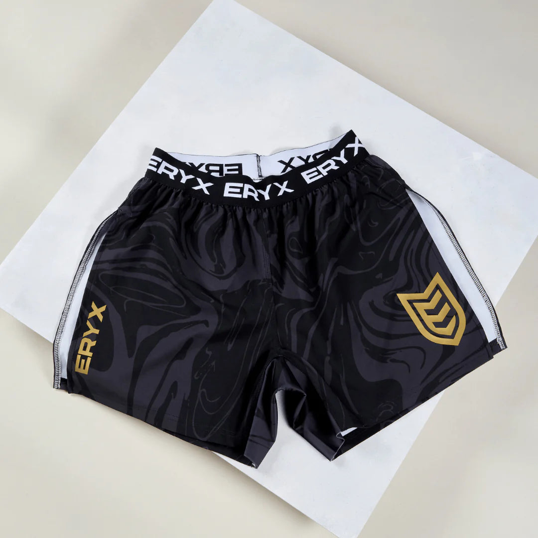 Cyber Sigilism High Split MMA Shorts